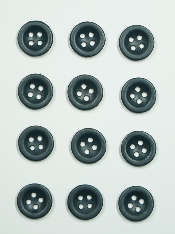 ナチスドイツ軍空軍シャツ等用14mmプレス型ボタン12個★ヘムト★WWII独軍★WW2★空軍地上師団★降下猟兵★Luftwaffe★ブルーグレー★LW★拍卖