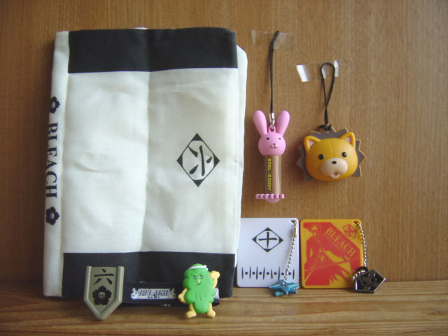 ♯Fir08BZブリーチソールグッズBLEACH SOULGOODS全6種大使六番隊♂BANDAIバンダイ♀200円〓006555_c拍卖