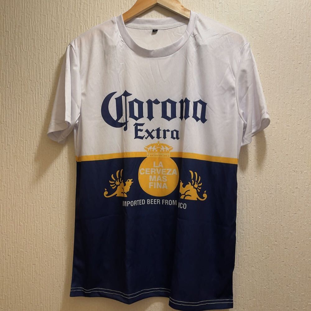 新品★Corona Extra★コロナビール★Tシャツ★ユニセックス★L白 半袖Tシャツ 拍卖