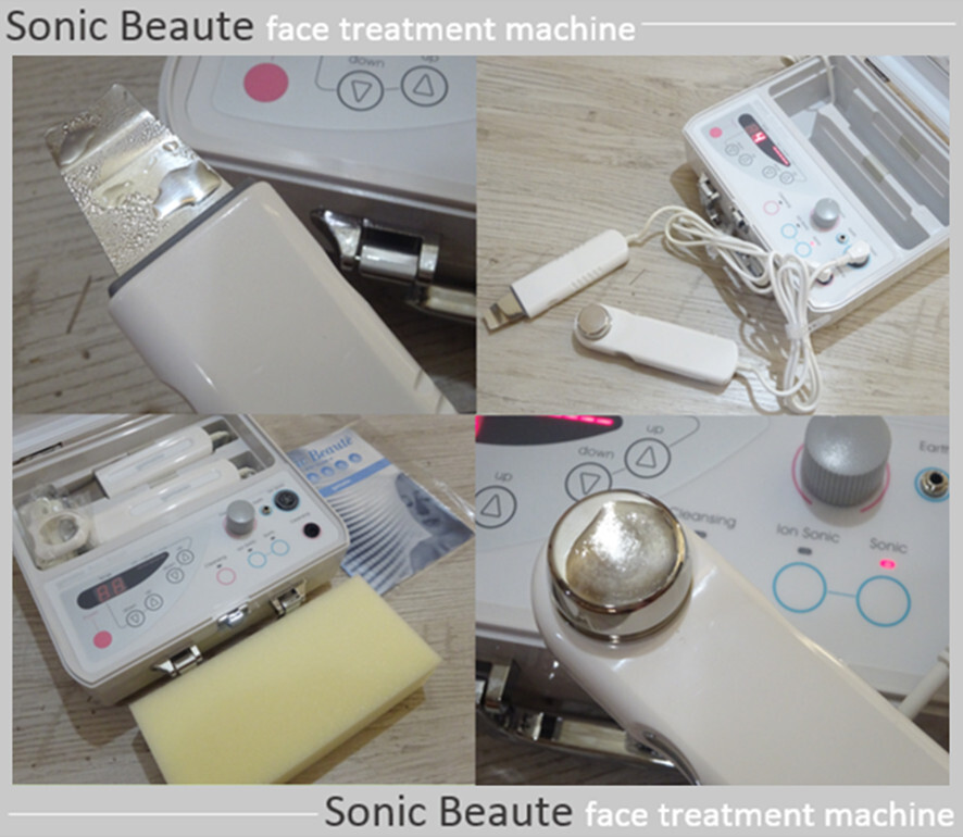 ★プロ業務用 超音波マッサージ 美肌スキン スクライバー毛穴洗浄 イオン導入 美顔器 Sonic Beaute エステ美容器 コスメ/収納ケース型③拍卖