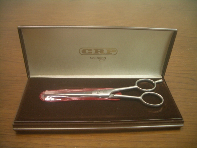 ◆SOLINGEN GERMANY ゾーリンゲン ドイツ製 ハサミ 散髪鋏 CRP 8055-5.5 ③ 拍卖
