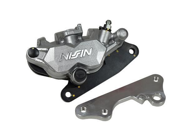 Z125 PRO リア用 NISSIN製・ニッシン 2POTキャリパー 銀 2A108S拍卖