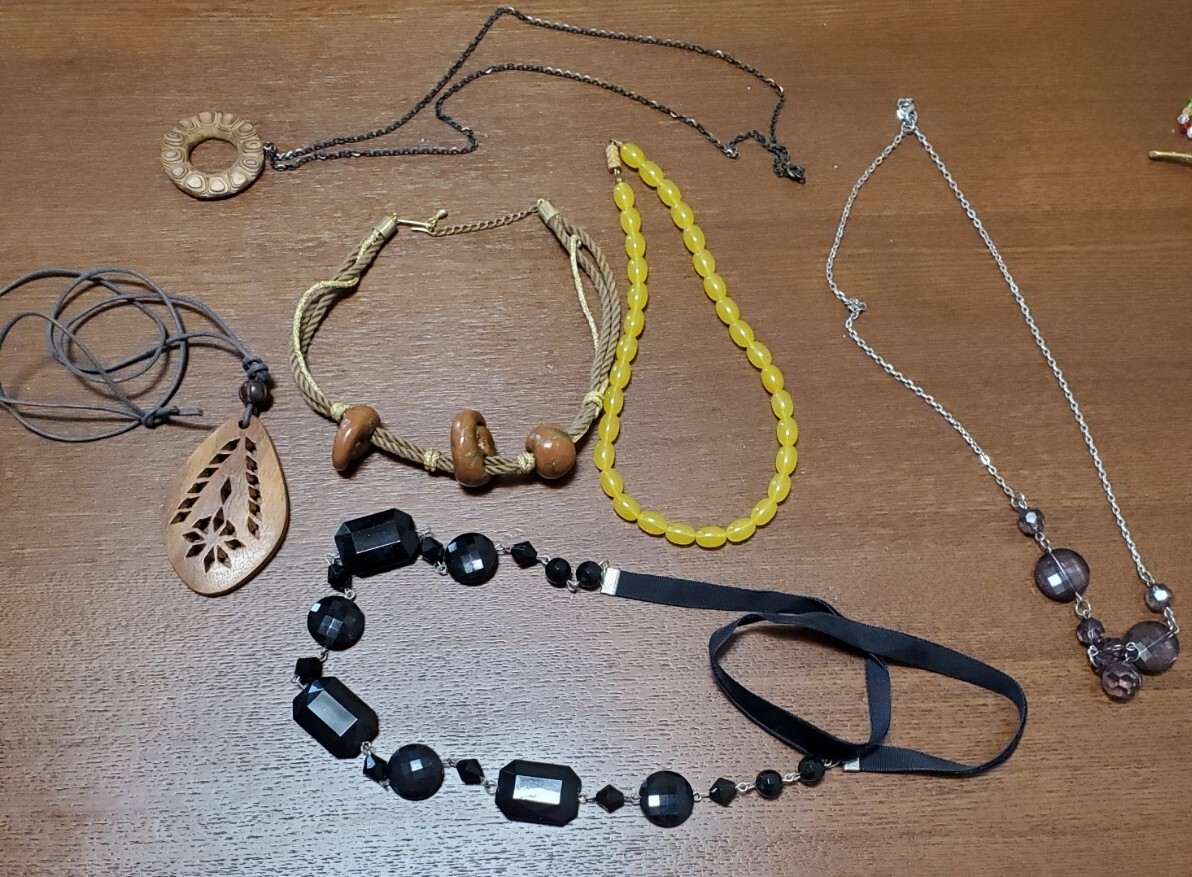 お洒落 6本まとめて ネックレス レディース拍卖