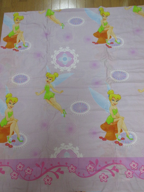 即決★USA ディズニー ピーターパン☆ティンカーベル シーツ (200㎝×220㎝)拍卖