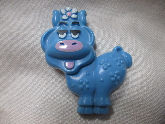 即決★USA ビンテージ 70’s AVON エイボン 青い牛 ブローチ/Blue Moo Cow拍卖