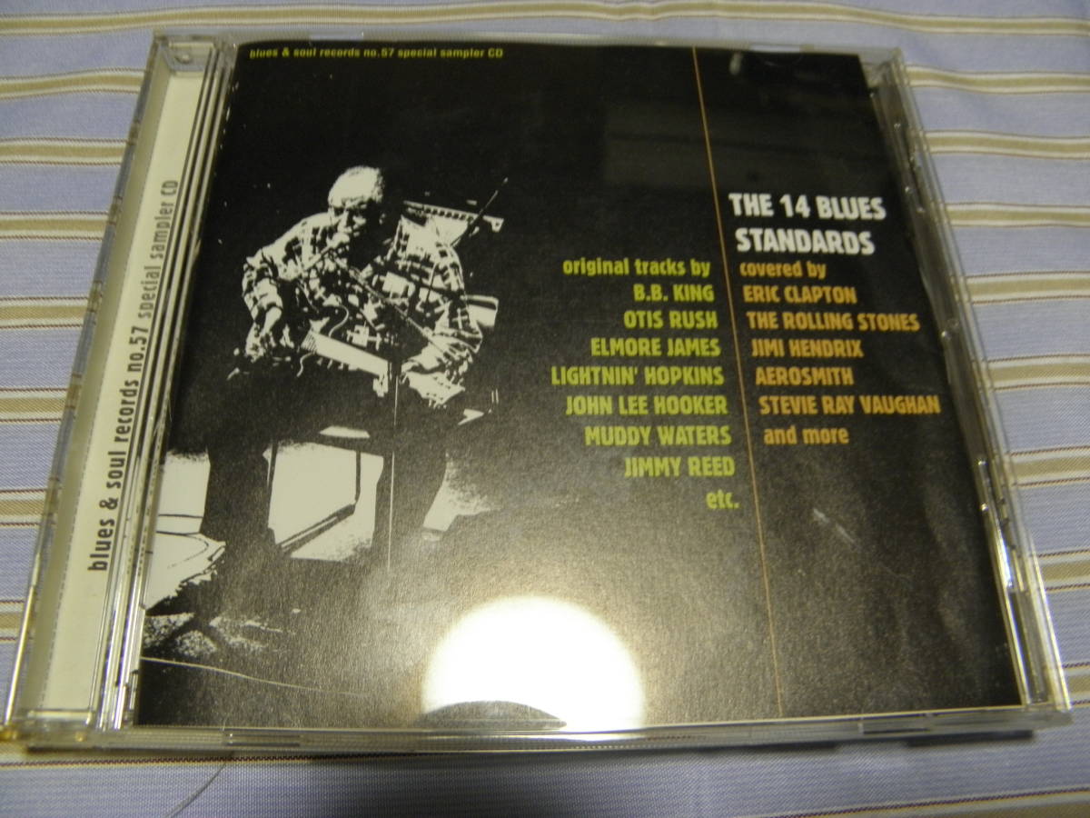 付録CD■THE 14 BLUES STANDARDS■ブルース&ソウル・57号、付録■美品拍卖