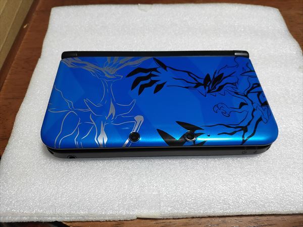 ●ニンテンドー 3DS LL ポケットモンスター X パック ゼルネアス・イベルタル ブルー 限定版 本体のみ ゼルネアス イベルタル●拍卖