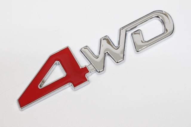 汎用4×4金属エンブレム 4WD 4駆 AWD ジムニー ランクル デリカ ヴェゼル エクストレイル フォレスター レヴォーグ MAZDA6 カローラ セレナ拍卖