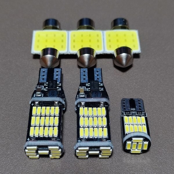 爆光6個セット! デイズルーク スハイウェイスター B21A T10 LED バックランプ ナンバー灯 ルームランプ 日産 ホワイト /45/26/t31拍卖