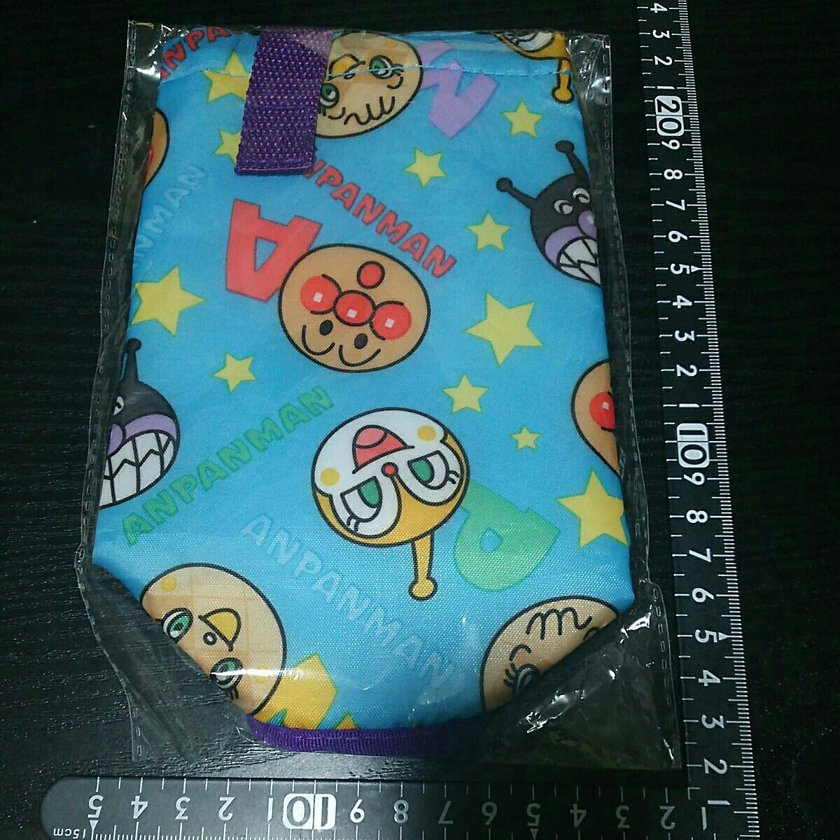 非売品☆それいけ!アンパンマン☆500ml用☆ペットボトルホルダー☆ブルー☆②☆残1拍卖