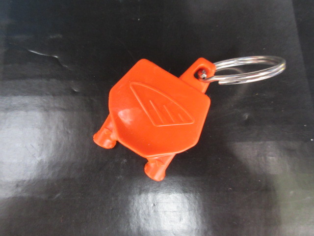 CYCRA サイクラ ナンバープレートキーホルダー オレンジ KTM 250EXC 450SX-F 450EXC アドベンチャー 690SMC拍卖