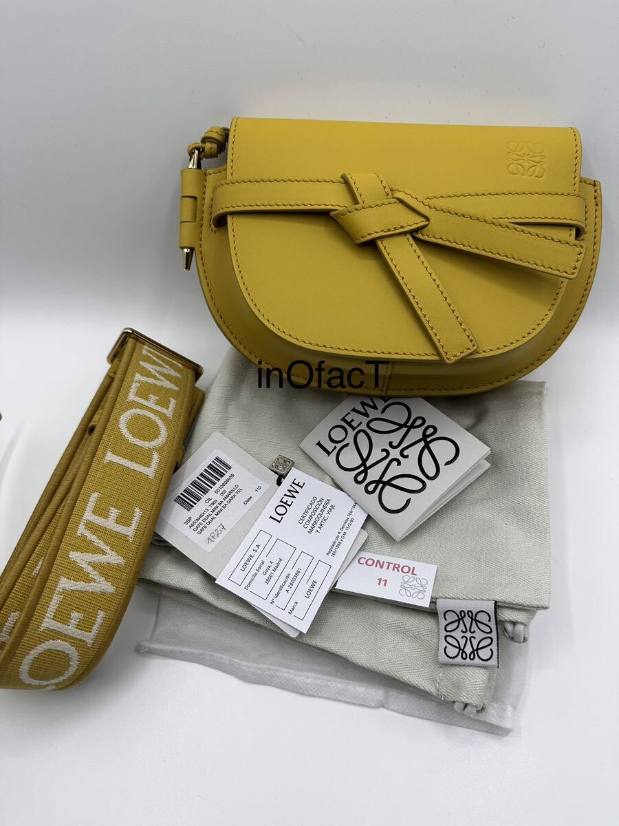 新品正規品 LOEWE GATE DUAL MINI ロエベ ゲート デュアル拍卖