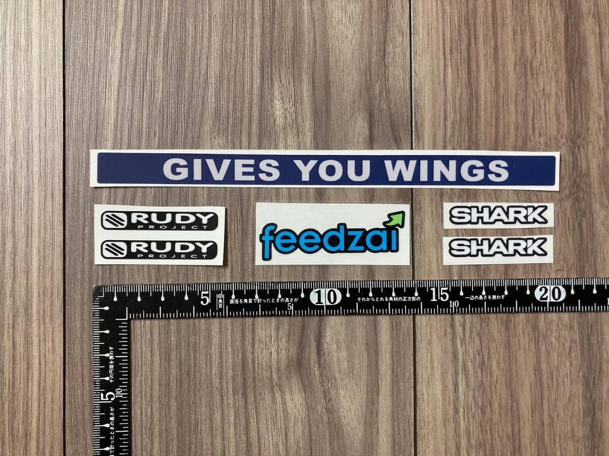 送料無料 Miguel Oliveira Helmet Shark Sponsors Visor Decal Sticker ヘルメット ステッカー シール デカール拍卖