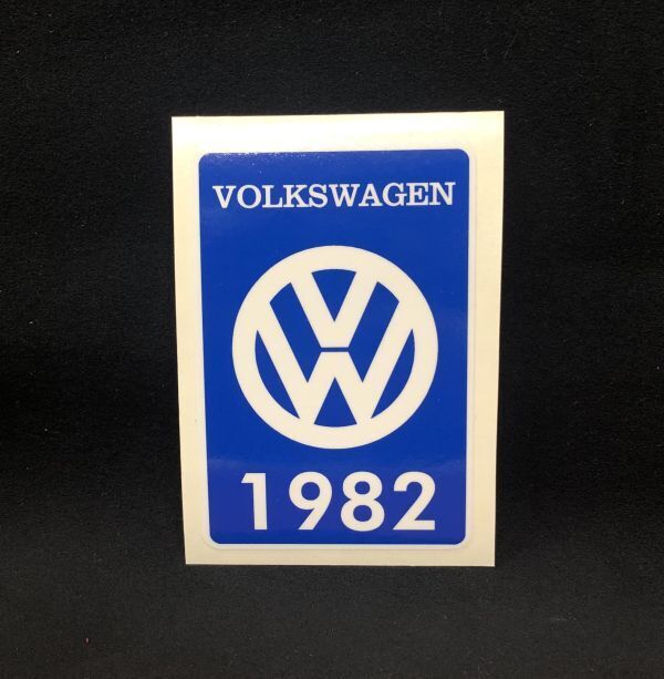 Volkswagen 1982 ステッカー ビートル 82 空冷 beetle vw フォルクスワーゲン kombi 空冷式 air cooled 空冷ワーゲン クラシック (-AC008vw拍卖