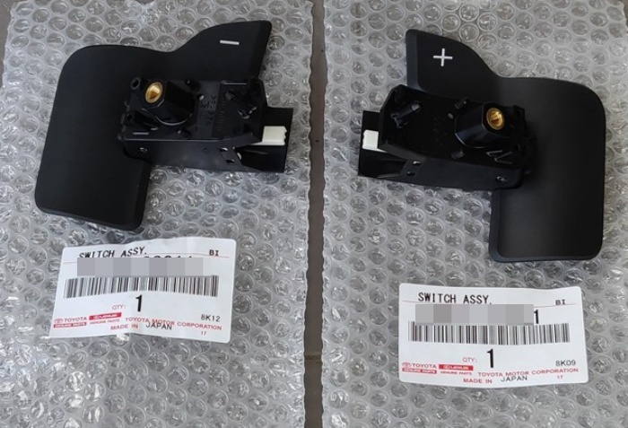 ★新品★ トヨタ純正 TOYOTA RAV4 50系 トランスミッションシフトスイッチASSY 左右set拍卖