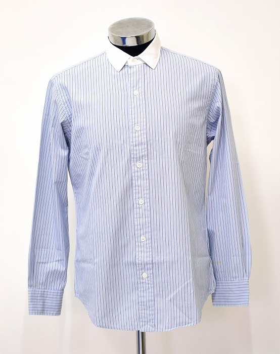 Polo by Ralph Lauren (ポロラルフローレン)ストライプ クレリックシャツ L/S SHIRT 長袖 定番 ポロ拍卖