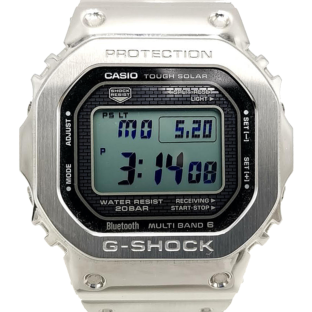 送料無料 美品 カシオ CASIO 腕時計 スクエアフェイス 3459 GMW-B5000 5000シリーズ デジタル メンズ拍卖