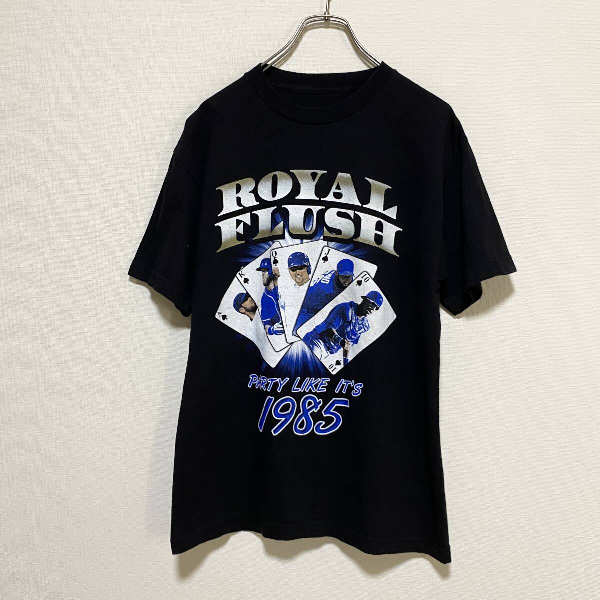 アメリカ古着 MLB カンザスシティ・ロイヤルズ 半袖 Tシャツ メジャーリーグ プリント 【I294】拍卖