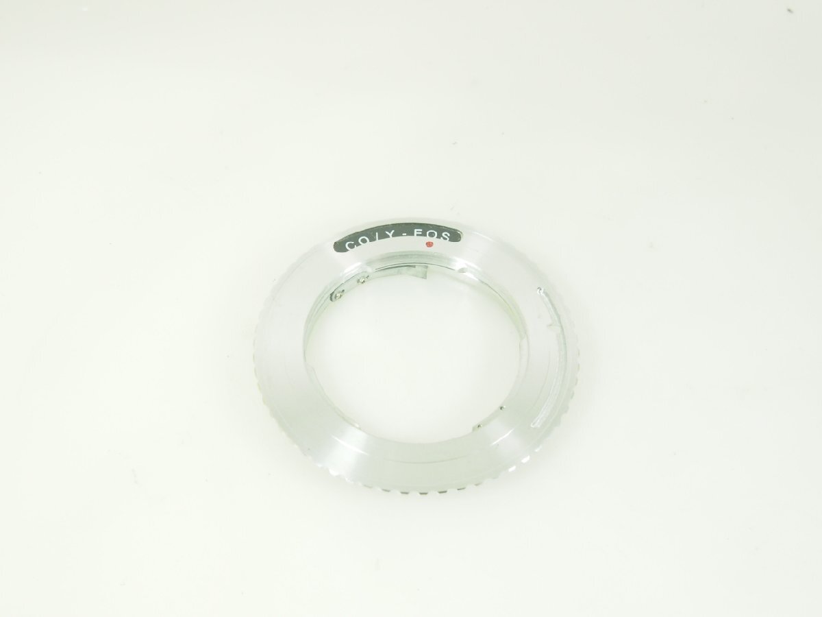 T240-B999☆☆マウントアダプター CO/Y-EOS レンズ側 ヤシカ・CONTAX ボディ側 Canon EOS拍卖