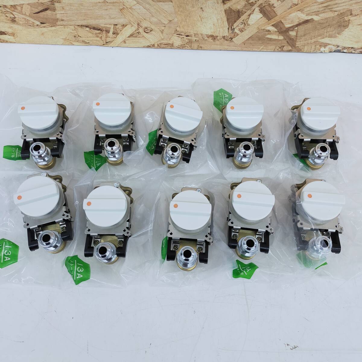 ガス栓パーツ 13A ストーブ等 10個セット ※2400010367564拍卖