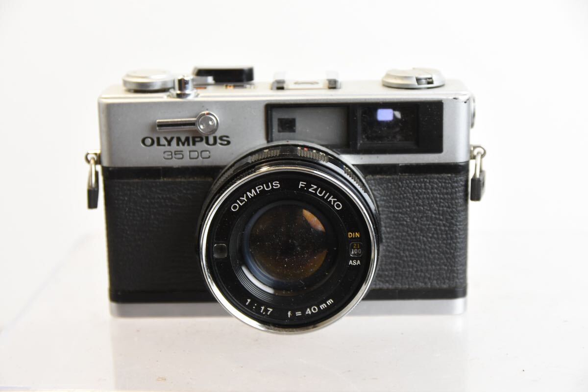 レンジファインダー フィルムカメラ OLYMPUS オリンパス 35 DC F1.7 40mm X61拍卖