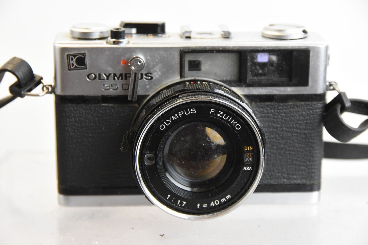 レンジファインダー フィルムカメラ OLYMPUS オリンパス 35 DC F1.7 40mm X62拍卖