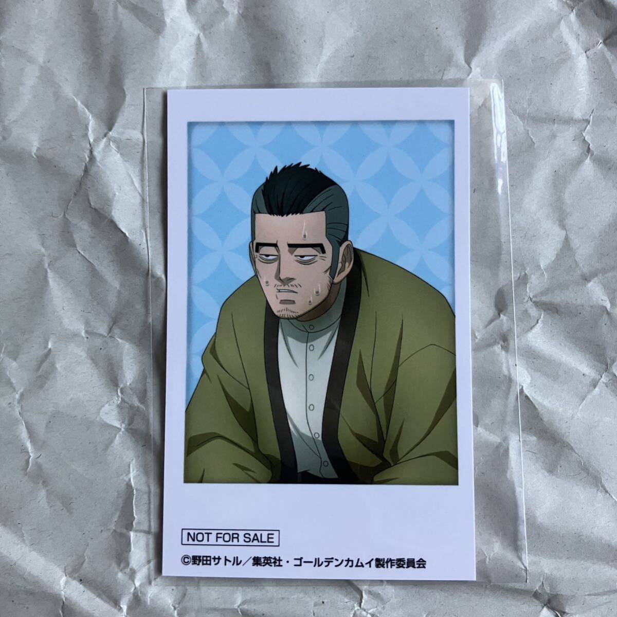 ゴールデンカムイ こどもの日POP UP SHOP 特典ミニフォトカード 非売品 門倉拍卖