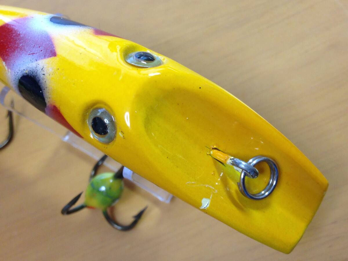★CANADIAN WIGGLER★ カナディアン ウィグラー イエロー 検索用 サーモン トローリング #19-20拍卖