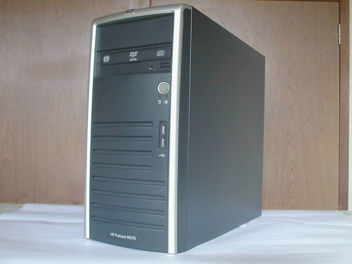 パソコンジャンク品 HP ProLiant ML115 メモリー付 4GB 電源/HDDなし k142拍卖