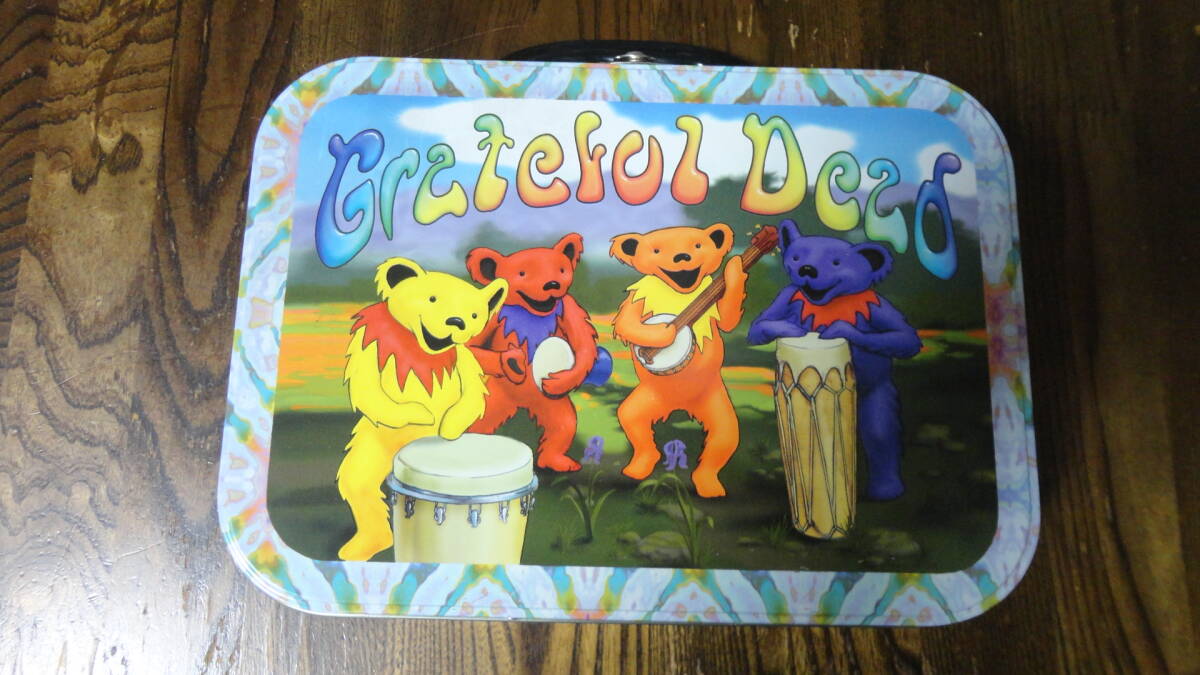 グレイトフルデッドベア ランチボックス 未使用品 GRATEFULDEAD 当時物拍卖