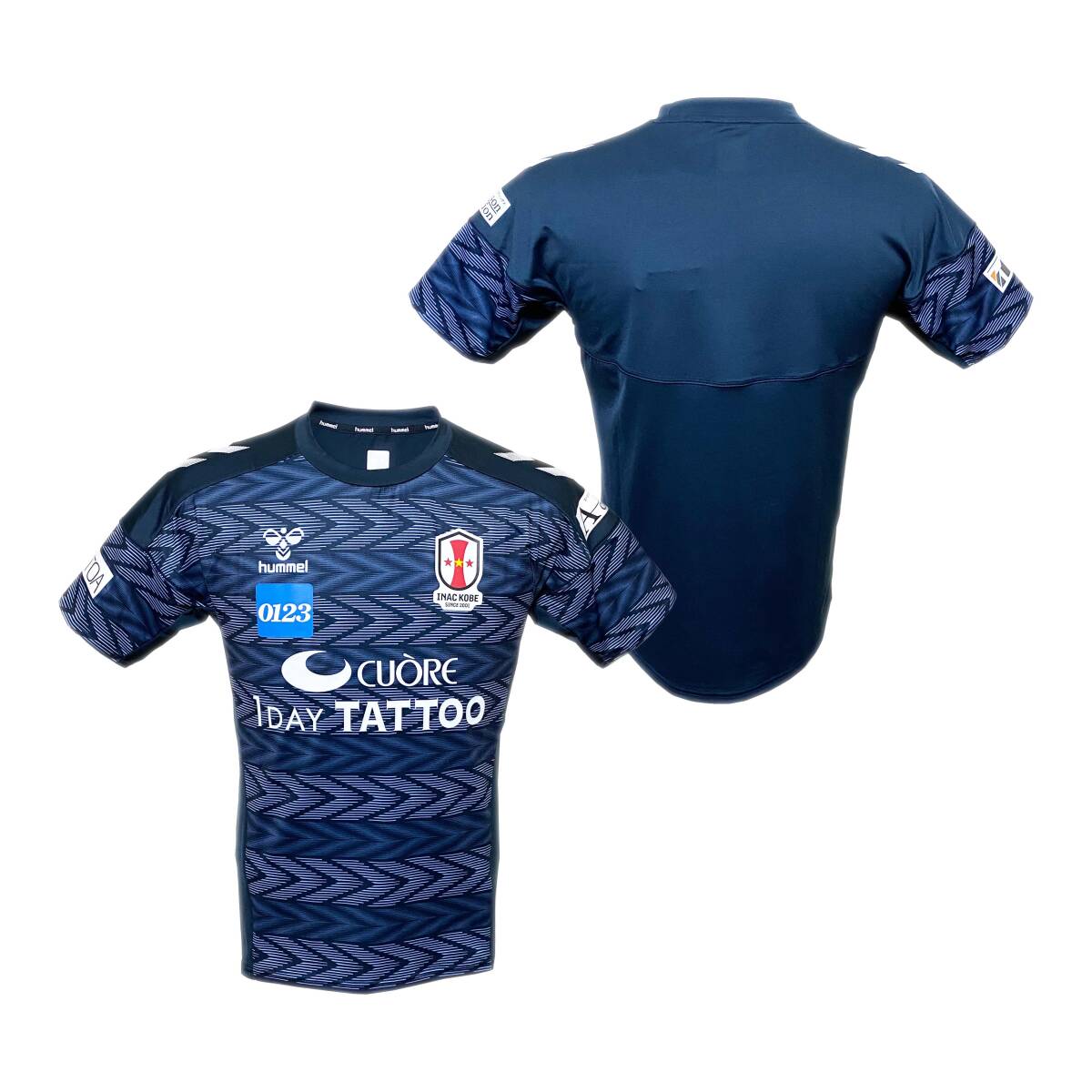 ■新古品・未使用・タグ付き■ヒュンメル■INAC神戸 PRO プラクティスシャツ■半袖■Mサイズ■WEリーグ拍卖