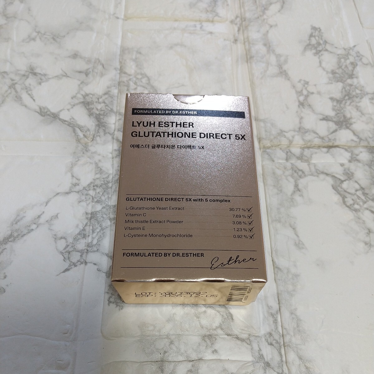 Esther Formula エスターフォーミュラ グルタチオンダイレクト 5X拍卖