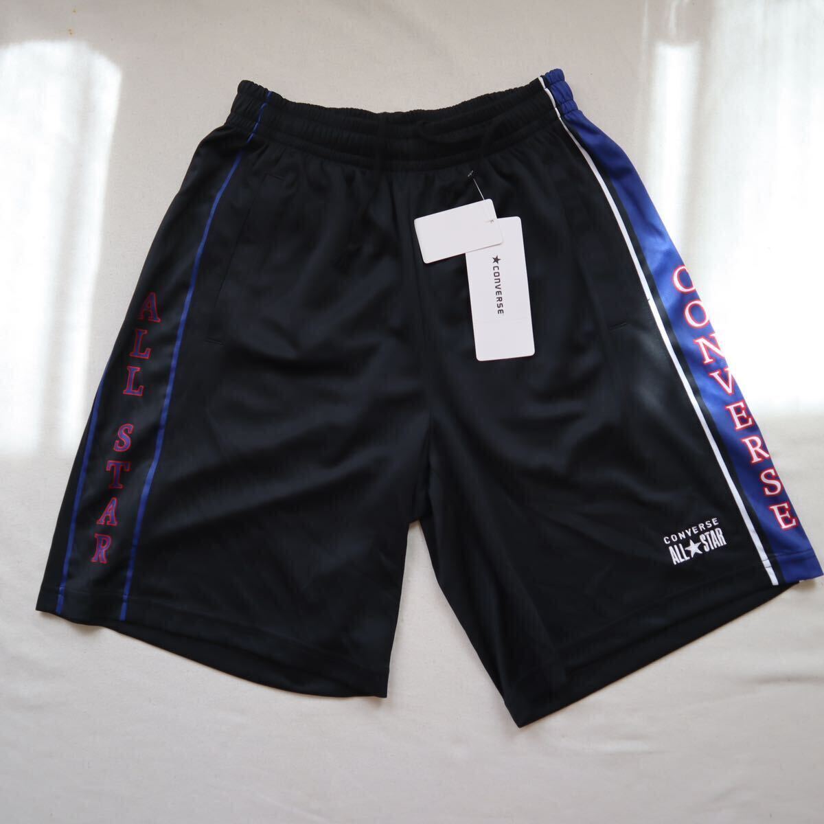 コンバース(CONVERSE)(メンズ)バスパン バスケットボールウェア プラクティスパンツ ポケット付 CB221860-1900ユニL拍卖