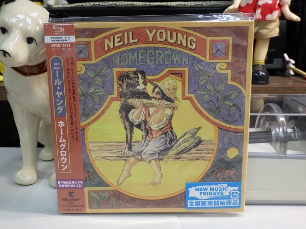 角四|新品同様Like NEW!!★SHM-CD / 紙ジャケット / w/OBI★Neil Young 「ホームグロウン」ニールヤング拍卖