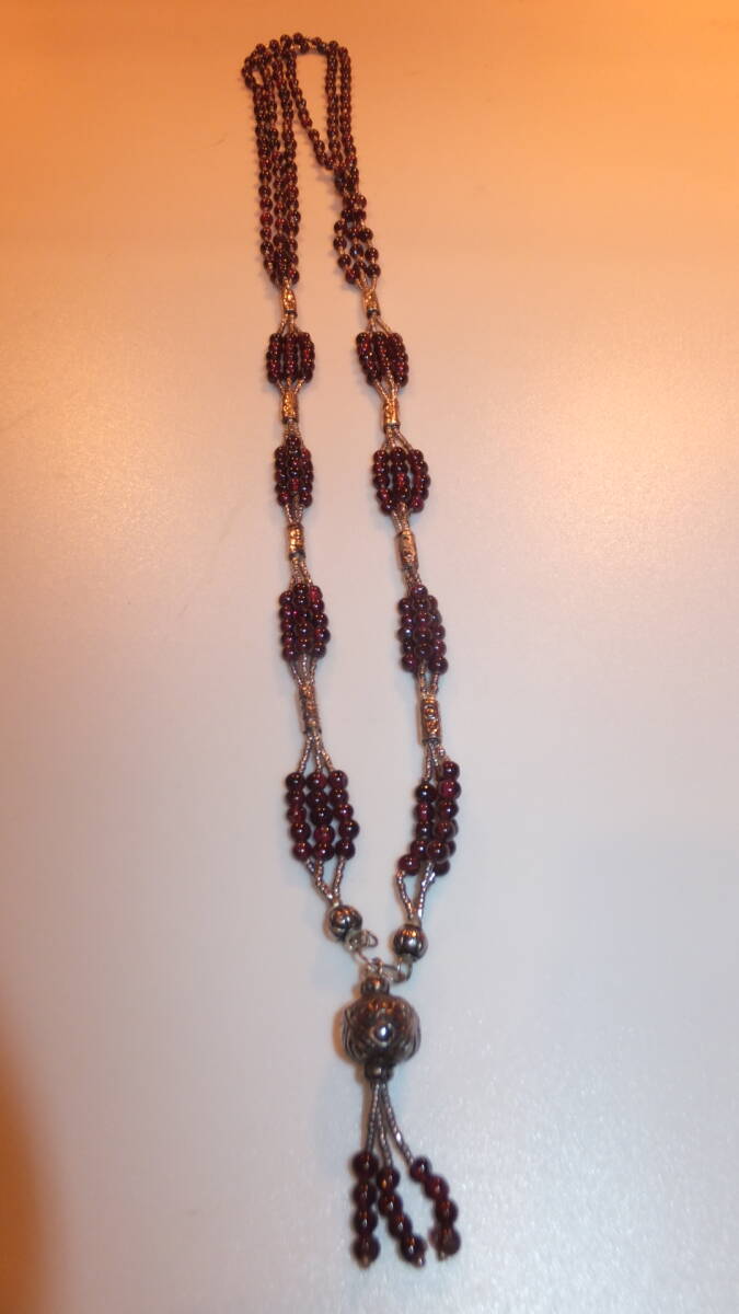 ★Ladies accessories★レディースアクセサリーネックレス USED IN JAPAN 37Cm ビーズ系拍卖