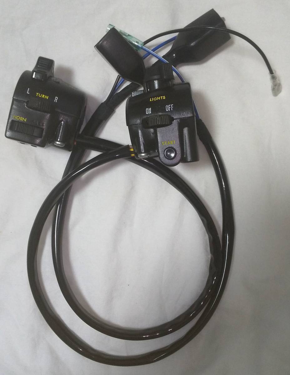 kz900 kz750bハンドルスイッチ修理品 左右セット Z1B拍卖