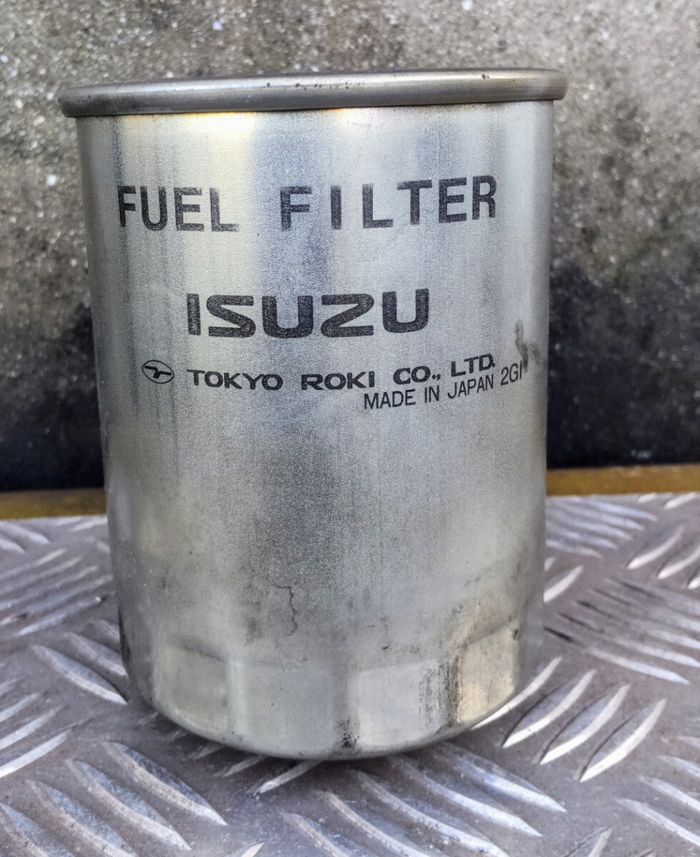 いすゞ フューエル 燃料 フィルター エレメント 1個 1-1324-0079-1 97714339 ISUZU 6B 6SA 85年6月 イスズ拍卖