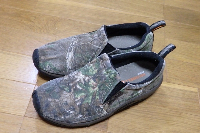 希少】MERRELL/メレル ジャングルモック 迷彩柄 27cm拍卖