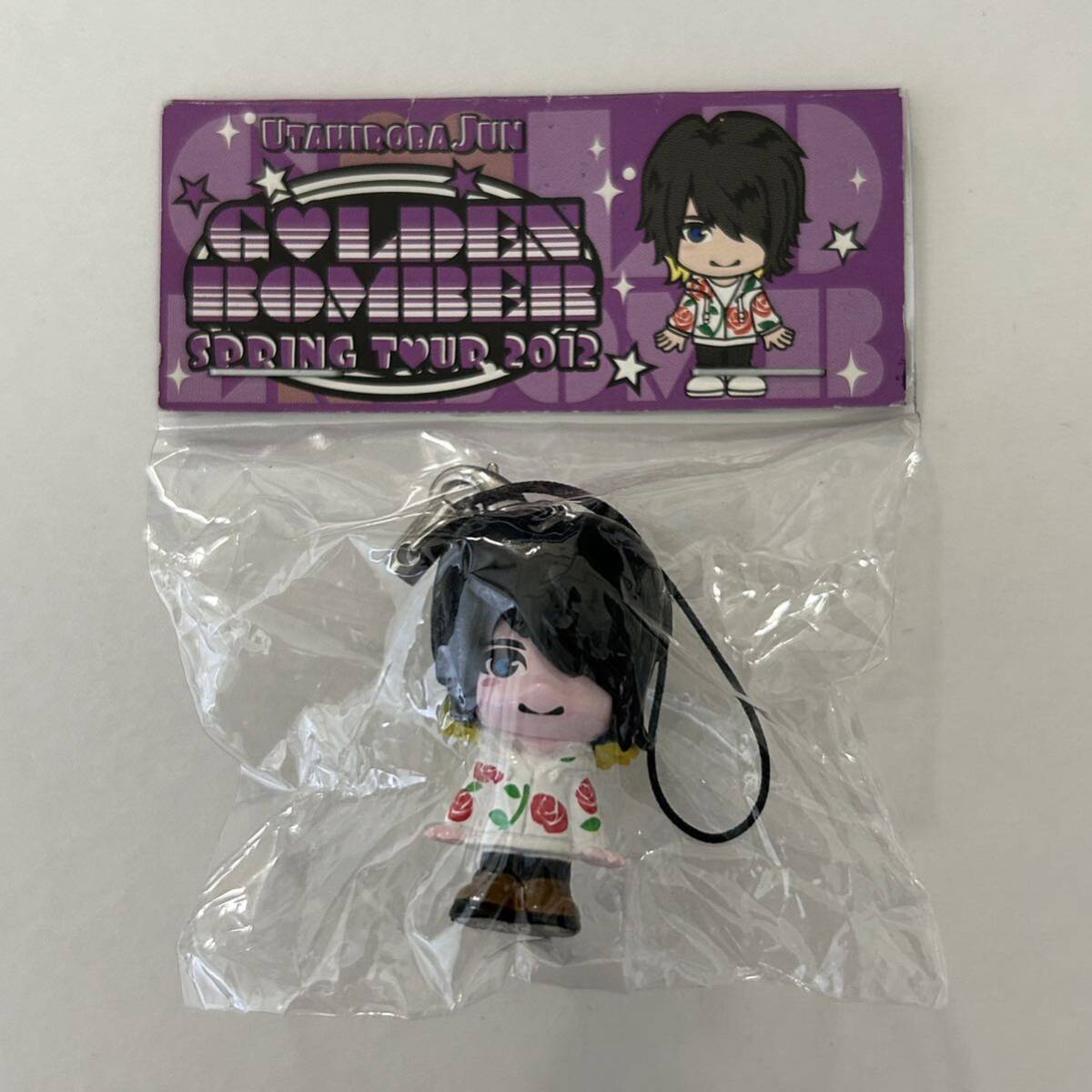 新品/フィギュアストラップ 歌広場淳 金爆ピック【2012年 ゴールデンボンバー キーホルダー グッズ】拍卖