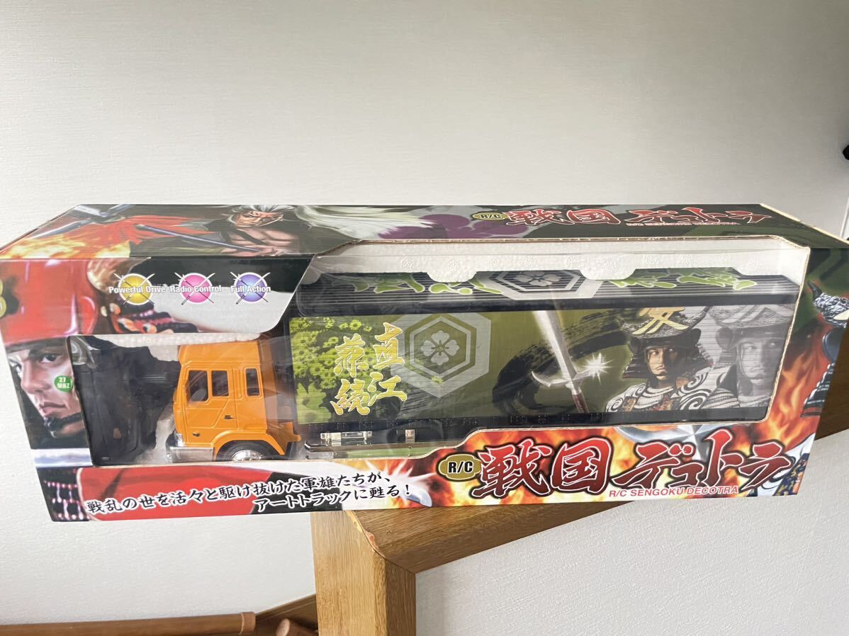 2★RC 1/32 プロフィア デコトラ 戦国 オレンジ トラック 未開封 未使用 ラジコン拍卖