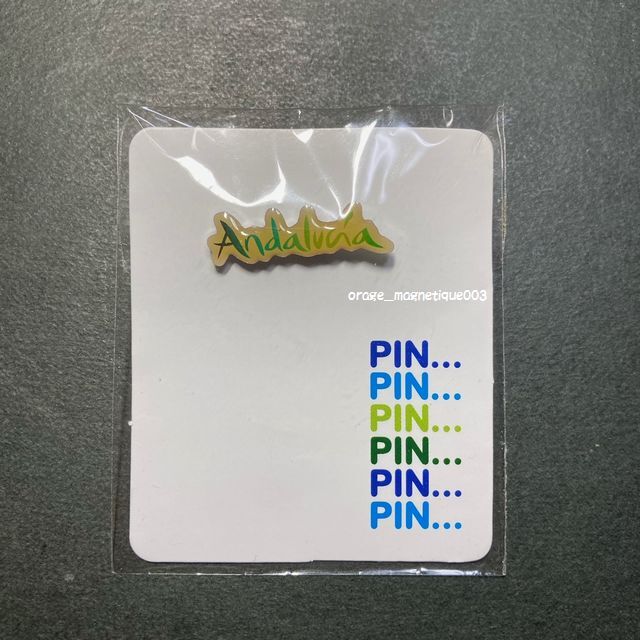 未開封 アンダルシア ピンバッジ JUNTA DE ANDALUCIA スペイン 小サイズ ピンズ レア アンダルシア州 フンタデアンダルーシア 観光局拍卖