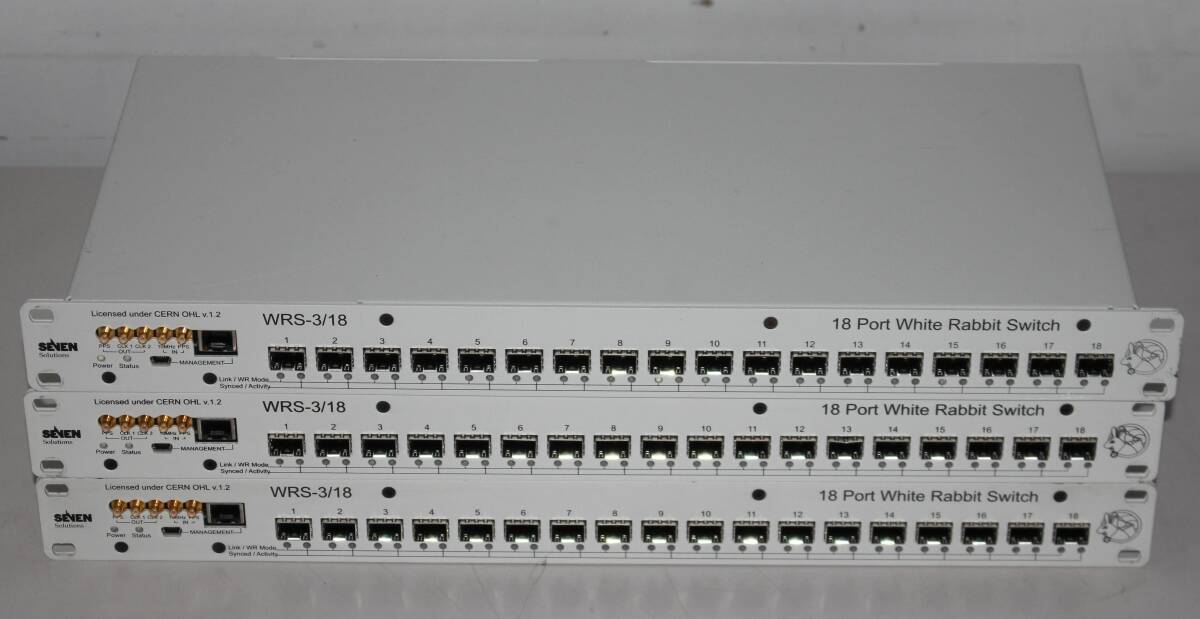 ★18 Port White Rabbit Switch WRS-3/18  【通電OK】★(3台セット) 拍卖