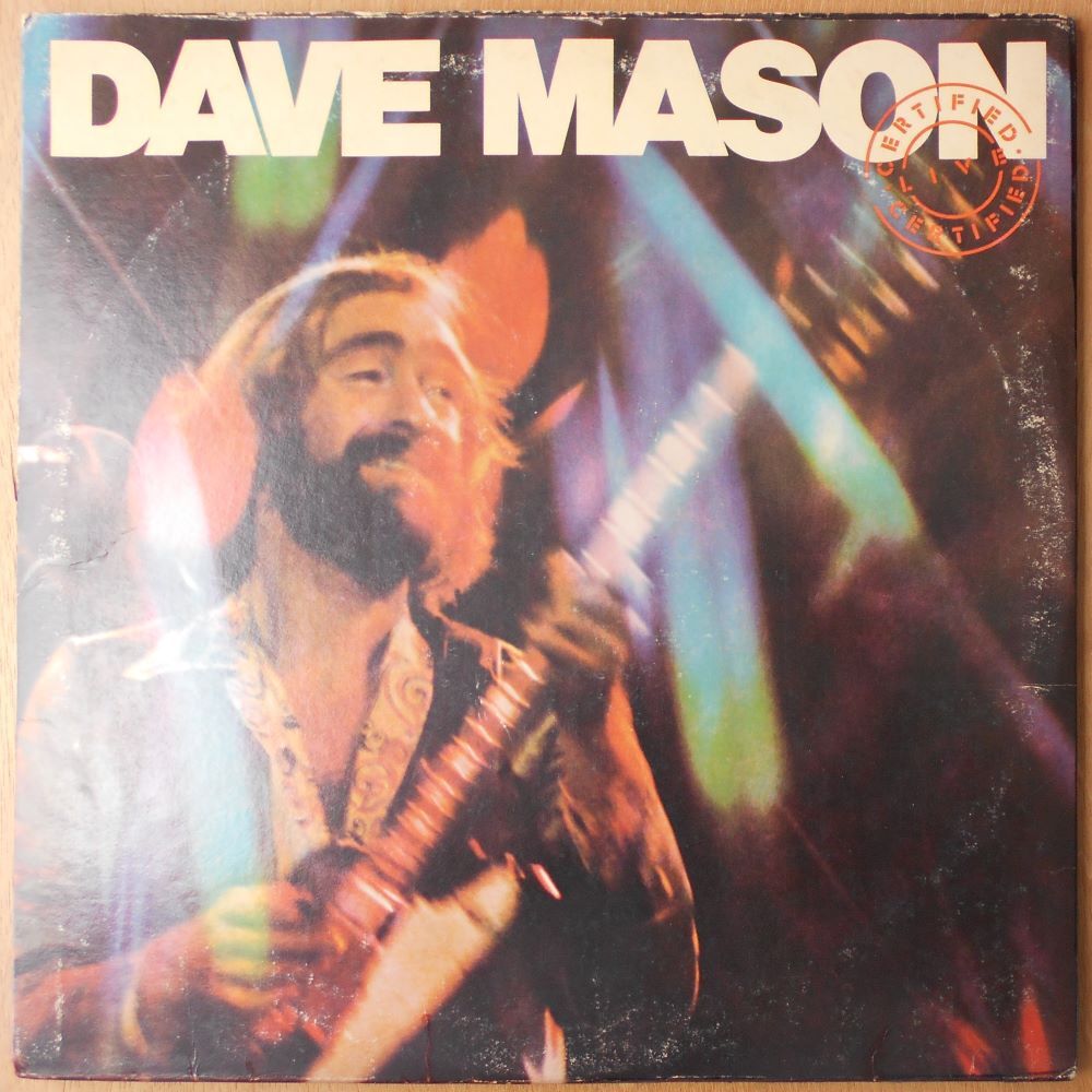 ■中古品■Dave Mason デイヴ・メイスン/certified live(USED 2LPs) Traffic トラフィック拍卖