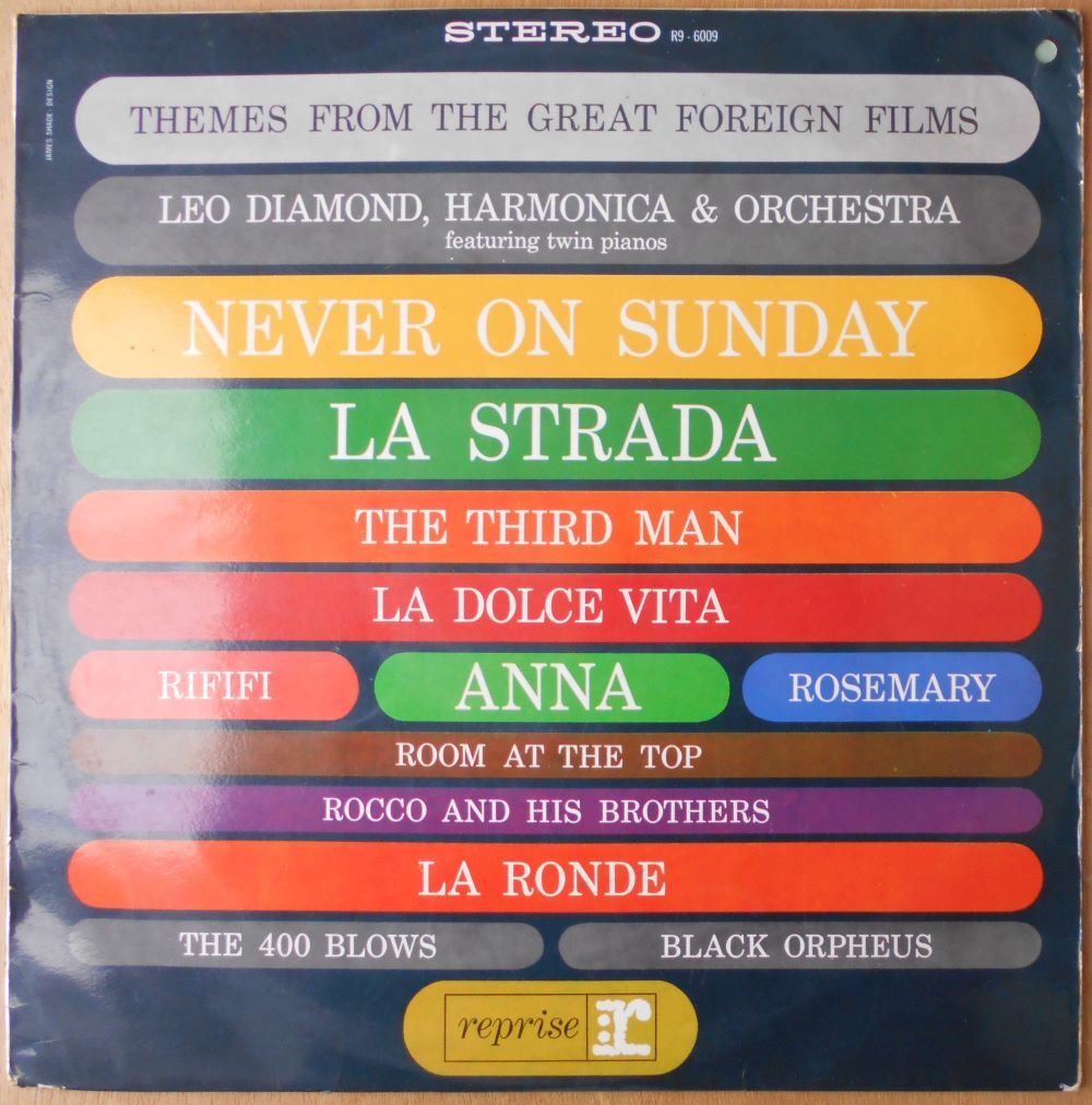 ■中古品■Leo Diamond レオ・ダイアモンド/themes from the great foreign films 映画音楽辞典(USED LP)拍卖