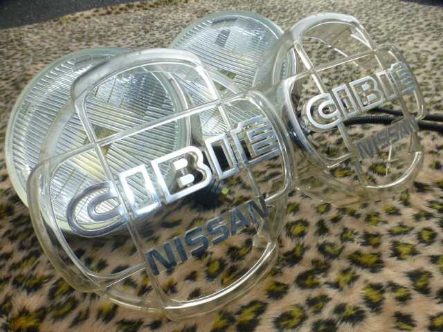 【激レア!】当時物 日産 純正 オプション シビエ フォグランプ クリア ストーンガード テラノ サファリ ダットサン D21 パトロール 60 61拍卖