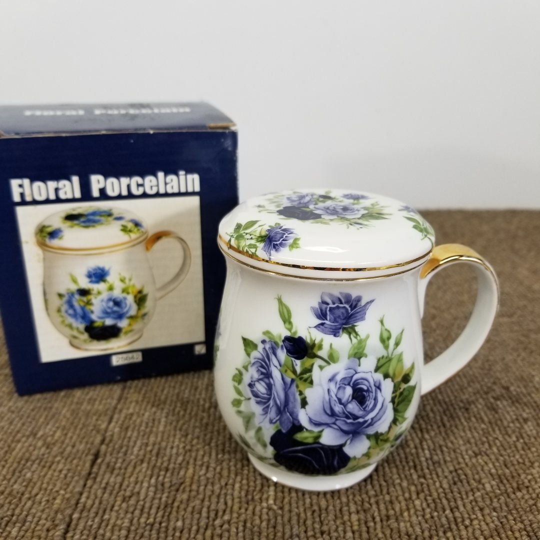 Floral Porcelainフローラルポーセリン マグカップ 6285 06拍卖