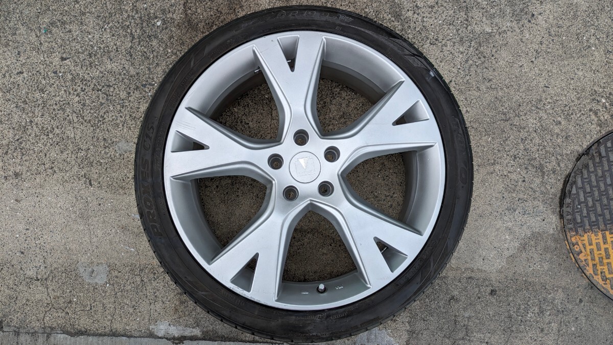 モデリスタウイングダンサー19インチ7.5j1本 MODELLISTA 225/40R19 93W ホイール拍卖