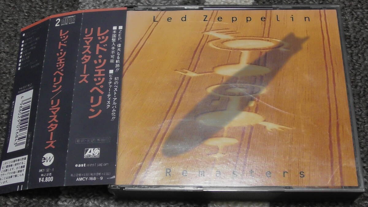 Led Zeppelin / レッド・ツェッペリン ~ Remasters / リマスターズ 帯なし BEST/ベスト Jimmy Page, Robert Plant拍卖