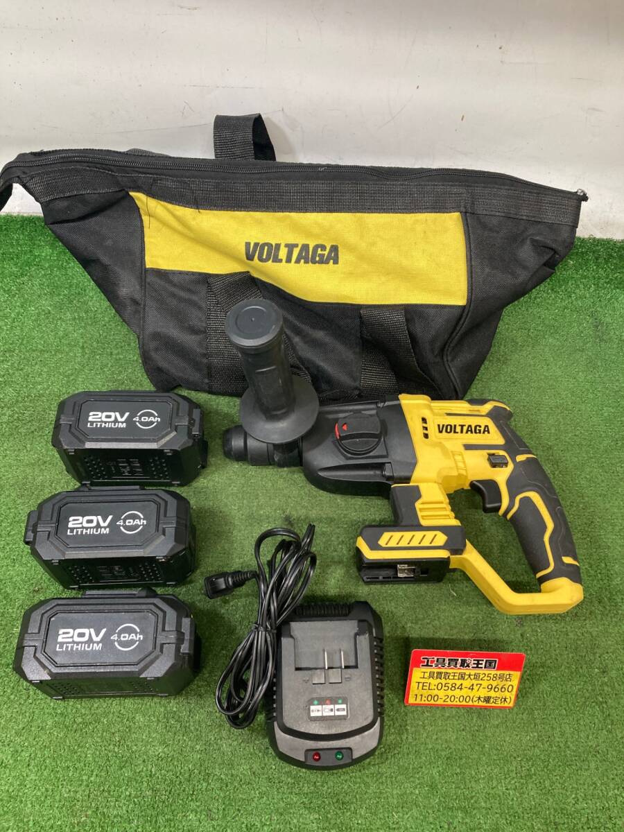 【ジャンク品】VOLTAGE 20Vブラシレスハンマードリル VOL-8603 ※充電できません ITA24CRYXO8K拍卖