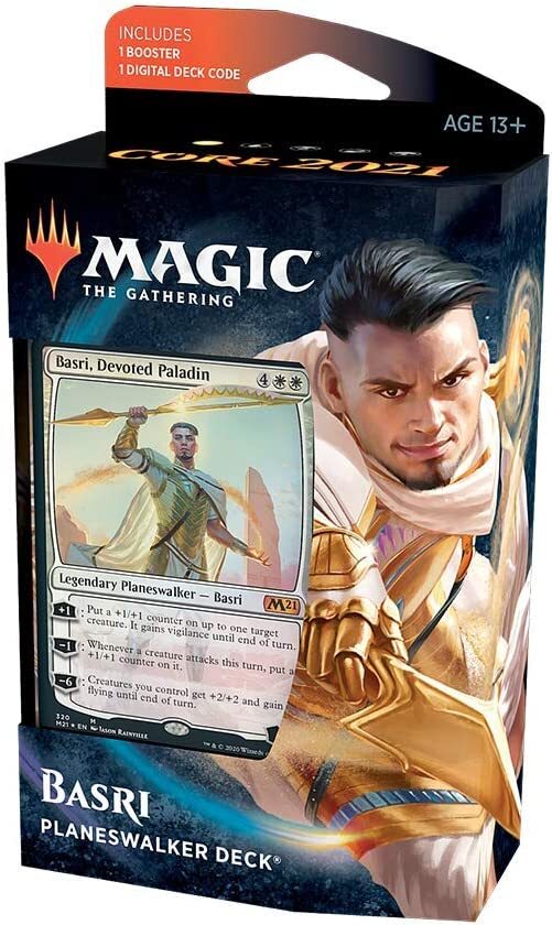 【新品】MTG マジック:ザ・ギャザリング 基本セット2021 プレインズウォーカーデッキ バスリ(英語版)拍卖
